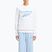 Felpa Reebok Identity Big Logo Fleece Crew donna bianco/corallo/blu