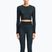 Reebok RBK Lab Seamless Crop a maniche lunghe da donna per l'allenamento, nero