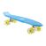 Skateboard fishelic per bambini Meccanica PW-506 LED blu