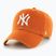 47 Marca MLB New York Yankees CLEAN UP berretto da baseball arancione bruciato