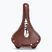 Brooks England Flyer Sella per bicicletta marrone intagliato