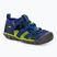 KEEN Seacamp II CNX sandali per bambini blu scuro/cartreuse