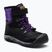 KEEN Greta Boot WP stivali da neve per bambini nero/viola