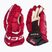 Guanti da hockey CCM JetSpeed FT6 Pro SR rosso/bianco
