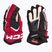Guanti da hockey CCM JetSpeed FT680 SR nero/rosso/bianco