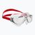 Maschera da nuoto Aquasphere Vista bianca/rossa/chiara