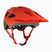 Fox Racing Mainframe Trvrs casco da bici rosso fluorescente
