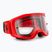 Occhiali da ciclismo Fox Racing Main Core rosso fluorescente