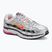 Scarpe da donna Nike P-6000 white/metallic platinum/laser fuchsia
