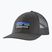 Cappello da baseball Patagonia P-6 Logo LoPro Trucker grigio fucina