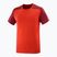 Salomon Essential Colorbloc maglia da trekking da uomo rosso fuoco/cabernet