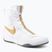 Scarpe da boxe Nike Machomai 2 bianco/oro