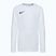 Maglia a maniche lunghe da calcio Nike Dri-Fit Park VII per bambini, bianco/nero