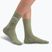 Calze da trekking Icebreaker donna Life Fine Gauge Crew IB Logo Reflections lichen/snow