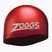 Zoggs Ows Cuffia in silicone rosso