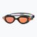 Occhiali da nuoto Zoggs Predator Flex Titanium grigio/nero/arancio a specchio