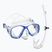 Set per snorkeling per bambini Mares Tapu Jr blue/white/clear