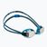 Occhiali da nuoto TYR per bambini Blackops 140 Ev Racing Mirrored argento/blu/nero