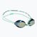 Occhiali da nuoto da donna TYR Blackops 140 Ev Racing Mirrored oro/ menta/ bianco