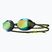 Occhiali da nuoto TYR Blackops 140 Ev Racing Mirrored verde fluo/nero