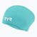TYR Capelli lunghi senza rughe Cuffia in silicone turchese