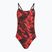 Costume da nuoto intero donna TYR Durafast Elite Waveform Cutoutfit red