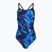 Costume da nuoto intero da donna TYR Durafast Elite Waveform Diamondfit blue