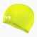 Cuffia da nuoto per bambini TYR Wrinkle-Free Silicone limelight