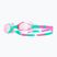 Occhialini da nuoto per bambini TYR Swimple Tie Dye non specchiati pink/mint