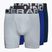 Under Armour Charged Cotton boxer uomo 6 In 3 pezzi royal/academy/mod gray medium heather