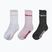 IMPALA Skate calze da donna 3 paia scintillanti