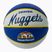 Pallacanestro per bambini Wilson NBA Team Retro Mini Denver Nuggets blu misura 3