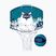 Set di palloni da basket Wilson NBA Team Mini Hoop Charlotte Hornets