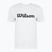 Maglietta da tennis da donna Wilson Team Graphic Script W bianco brillante script