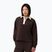 Felpa donna Sweaty Betty Revive Rugby espresso brown