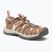 KEEN Whisper - Sandali da trekking da donna con frusta di cocco tostato e pesca