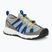 KEEN Motozoa Sneaker grigio acciaio/primavera scarpe da bambino