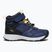 KEEN Skua Mid WP scarpe da trekking per bambini Accademia Navale/Giallo Lupo