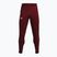 Pantaloni da allenamento Under Armour UA Pique Track rosso castagna/bianco per uomo