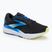 Brooks Ghost 16, scarpe da corsa da uomo, nero/cobalto/giallo ghiaccio
