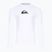 Quiksilver uomo nuoto manica lunga Solid Streak bianco