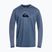 Uomo Quiksilver Solid Streak blazer navy/bianco manica lunga da nuoto