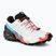 Salomon Speedcross 6 scarpe da corsa da donna bianco/nero/rosso fuoco