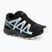 Scarpe da corsa per bambini Salomon Speedcross Waterproof nero/vaniglia ghiaccio/blu francese