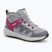 Columbia Youth Peakfreak Rush Mid Waterproof ti grigio acciaio/teal scarpe da trekking per bambini