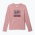 T-shirt a maniche lunghe da trekking per bambini Columbia Hazeldel Hill Graphic Tee eraser pink/barely printed