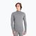 Felpa termica da uomo icebreaker Merino 200 Oasis Half Zip gritstone heather