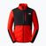 Felpa da trekking da uomo The North Face Glacier Pro FZ rosso fuoco/nero