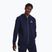 Felpa da uomo Under Armour Essential Fleece FZ Hood midnight navy/white