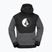 Felpa da uomo Volcom Hydro Riding Hoodie con stampa nera per lo snowboard
